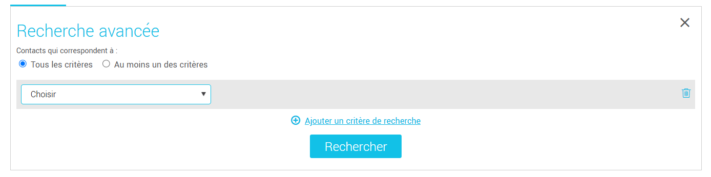 recherche avanc&eacute;e