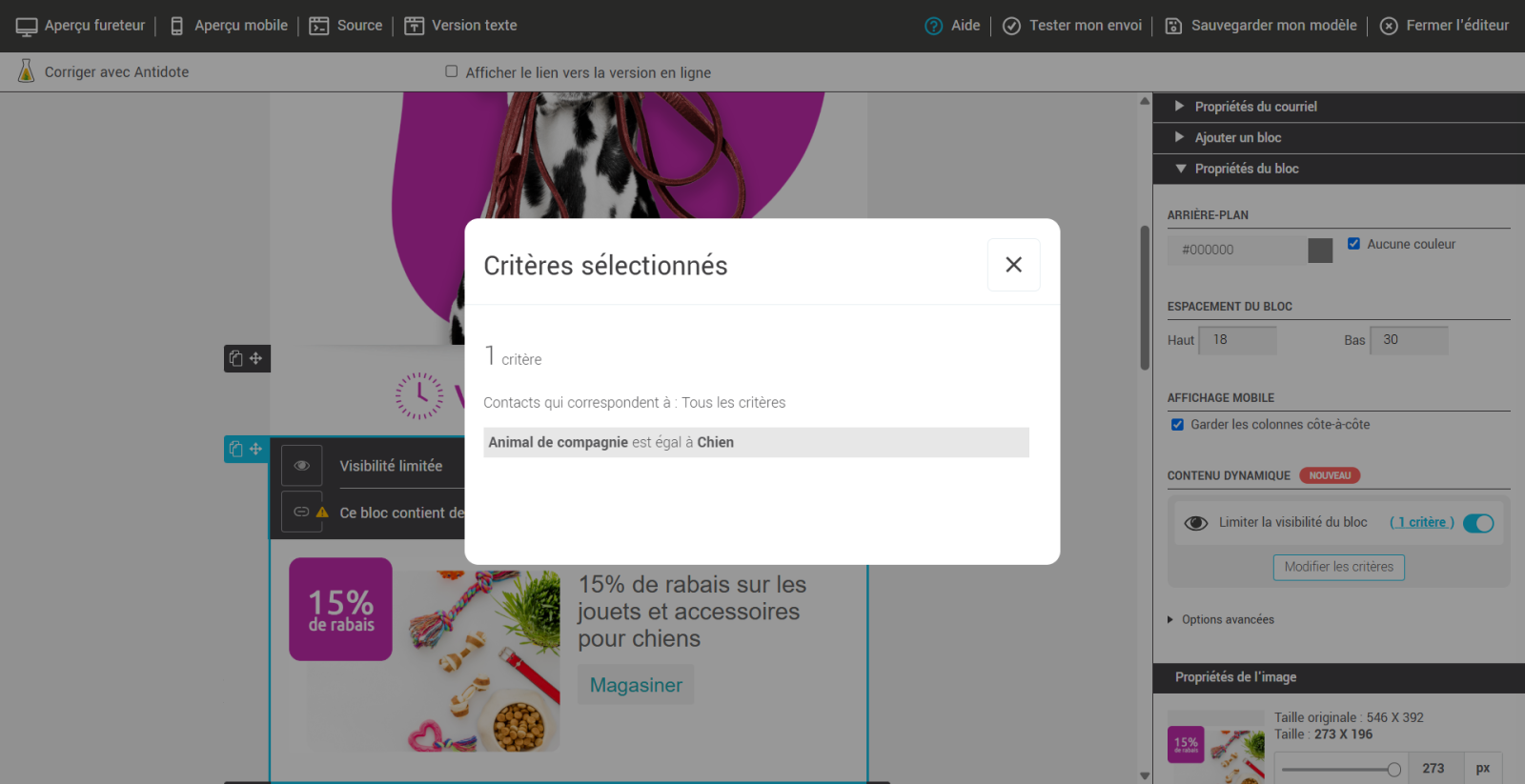 Animal de compagnie est &eacute;gal &agrave; Chien